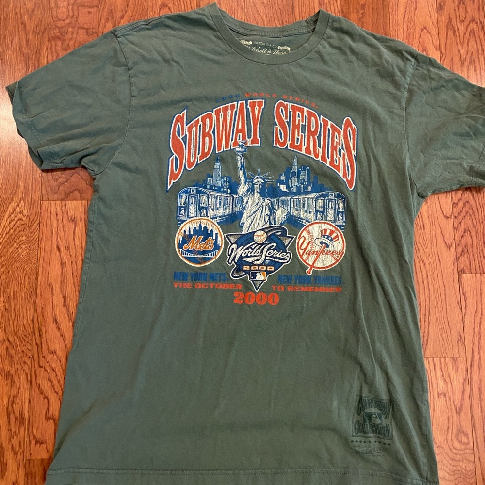 Subway Series Mets vs Yankees Vintage style Tshirt